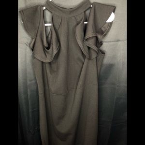 Plus size off the shoulder dress